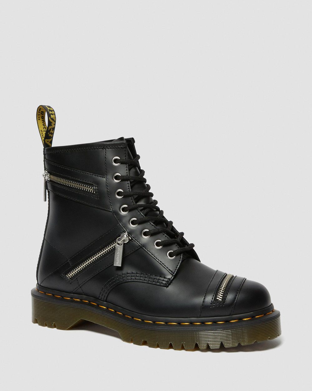 Dr Martens 1460 Bex Kožené Zipper Topánky Damske ( Čierne ) SK 408-HRTLAE